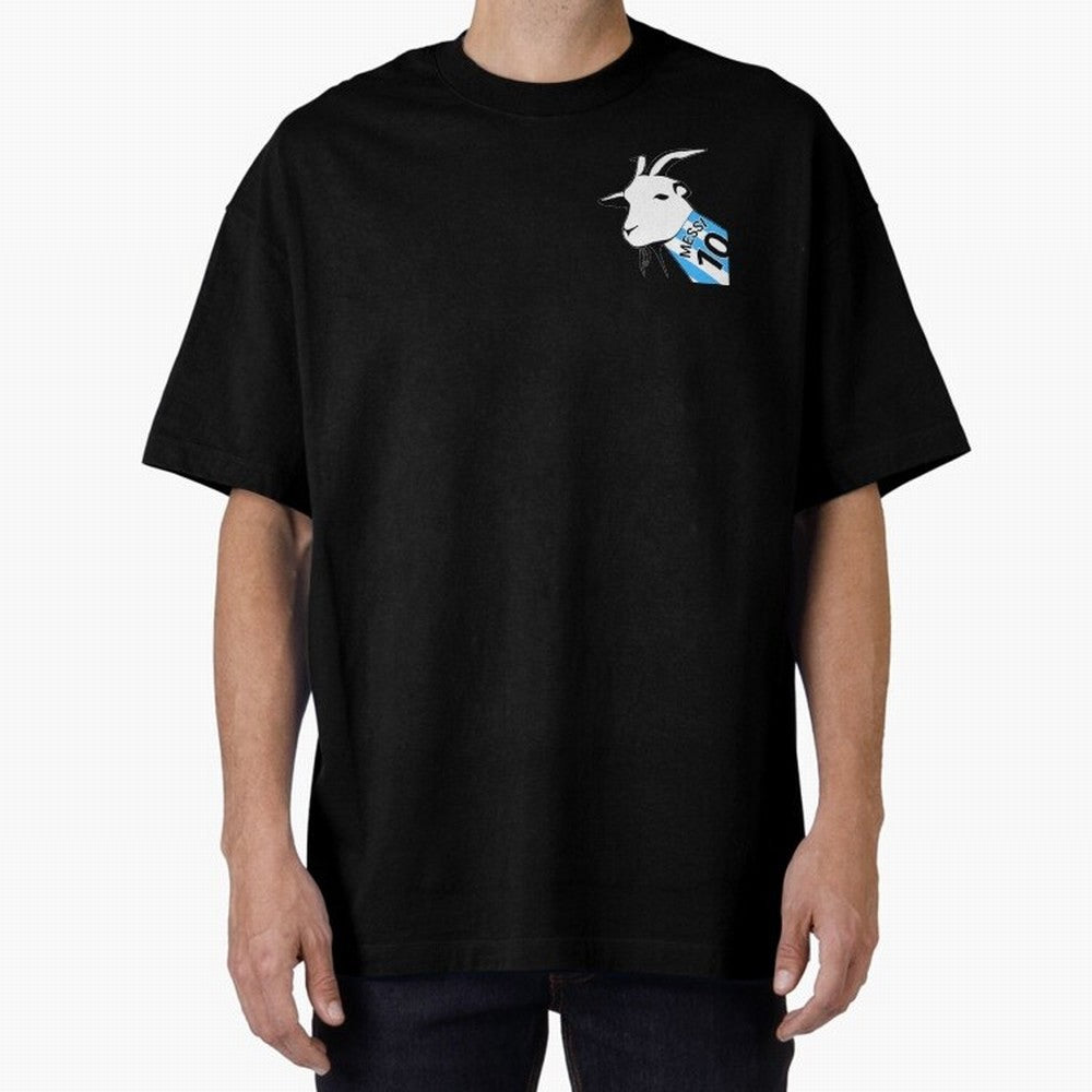Messi Goat Classic T-Shirt Fuel Your Fan Pride for FIFA World Cup 2026 Spirit, Centered on England, CR7, Classic Soccer Heritage, Championship Pressure, Fan Loyalty and International Pride; Perfect for People Who Love Argentina, Brazil, France,