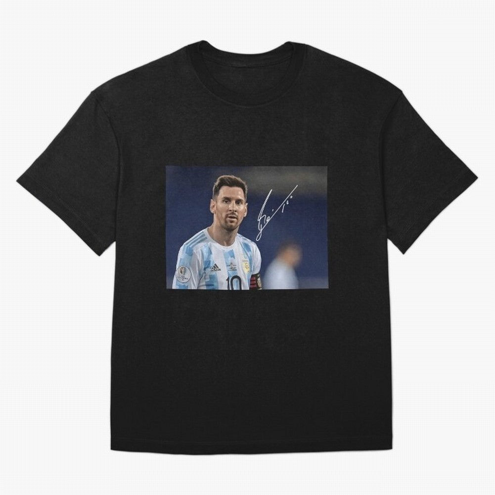 Lionel Messi Essential T-Shirt Join the Countdown to FIFA World Cup 2026 USA Canada Mexico for Fans of Neymar, Haaland and Cristiano Ronaldo and Argentina, France and Brazil, Bringing Retro Football Energy, Iconic Rivalries, Trophy Chase Drama and