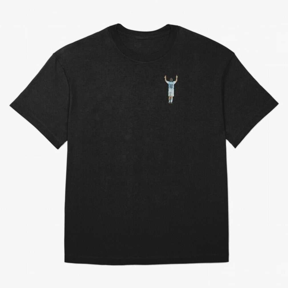 Lionel Messi Celebration Classic T-Shirt Show Support during the FIFA World Cup 2026 Group Stage Journey through Messi and Cristiano Ronaldo Highlights, Brazil Pride, Match Day Excitement, Supporter Culture, Golden Goals and Global Football