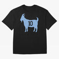 GOAT 10 Argentina Classic T-Shirt Capture Stadium Memories from Match Day Hype around FIFA World Cup 2026 USA Canada Mexico, Neymar, Haaland and Cristiano Ronaldo, France and Portugal, Global Supporter Spirit, Legendary Goals, National Colors and
