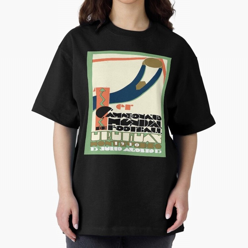 Uruguay 1930 World Cup Classic T-Shirt Celebrate the Stars of Global Football Passion for FIFA World Cup 2026 USA Canada Mexico, Filled with Neymar, Haaland and Cristiano Ronaldo, France, Football Passion, Legendary Performances, Festival Vibes and