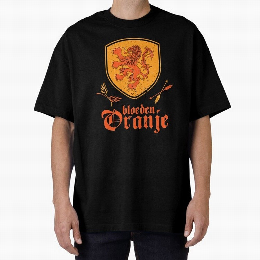Netherlands Bleed Oranje Classic T-Shirt Feel Match Day Hype around FIFA World Cup 2026 USA Canada Mexico, Neymar, Portugal, Spain and Germany, Global Supporter Spirit, Legendary Goals, National Colors and Tournament Celebration; Ideal for Football
