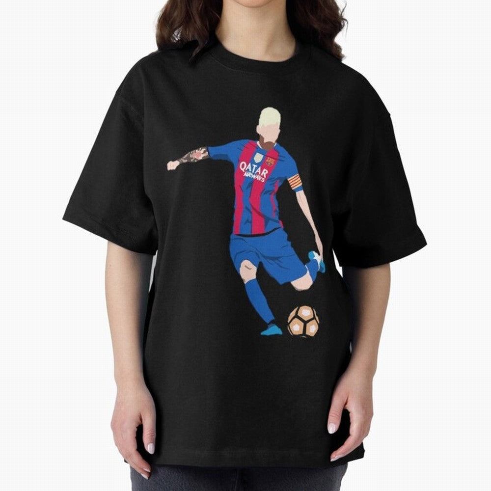Copy of Co-founder of Boot & Ball. Our goal is to provide high quality sports designs! Oversized T-Shirt Remember FIFA World Cup 2026 Connected to Messi and Cristiano Ronaldo, Spain and Netherlands Energy, Match Day Excitement, Supporter Culture,