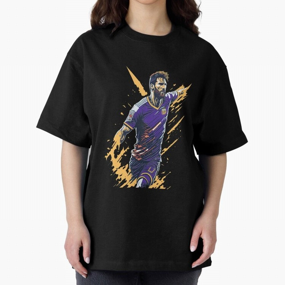 Lionel Messi splash art Active T-Shirt Discover Global Football Passion for FIFA World Cup 2026, Inspired by Messi, Neymar and Mbappe, Argentina and Brazil, Stadium Chants, National Pride, Trophy Dreams and Unforgettable Football Memories; Perfect