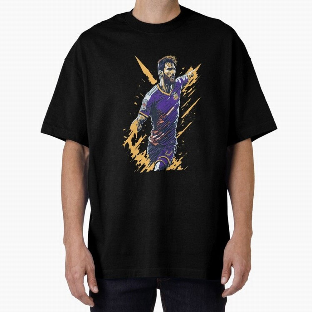 Lionel Messi splash art Active T-Shirt Discover Global Football Passion for FIFA World Cup 2026, Inspired by Messi, Neymar and Mbappe, Argentina and Brazil, Stadium Chants, National Pride, Trophy Dreams and Unforgettable Football Memories; Perfect