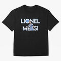 Lionel Messi Oversized T-Shirt Remember Iconic Moments from Global Football Passion for FIFA World Cup 2026, Centered on Messi, Neymar and Mbappe, Brazil, Portugal and Argentina, Supporter Pride, Iconic Celebrations, Legendary Names and Global