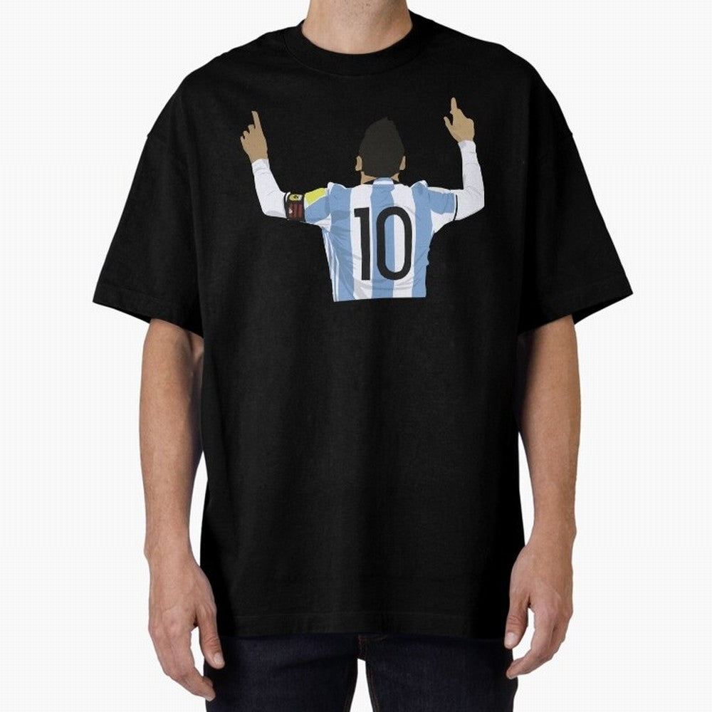 Lionel Messi Sticker #l68 Classic T-Shirt Celebrate FIFA World Cup 2026 Spirit, Filled with Spain, Cristiano Ronaldo, Champion Mindset, Group Stage Buzz, Knockout Tension and Passionate Fan Culture; Ideal for Football Dads, Football Moms, Friends,