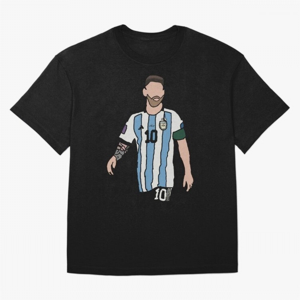 Lionel Messi Number 10 Campeones Del Mundo Essential T-Shirt Make Your Look Match Match Day Hype around FIFA World Cup 2026 USA Canada Mexico, Haaland, Spain and Netherlands, Supporter Pride, Iconic Celebrations, Legendary Names and Global Match
