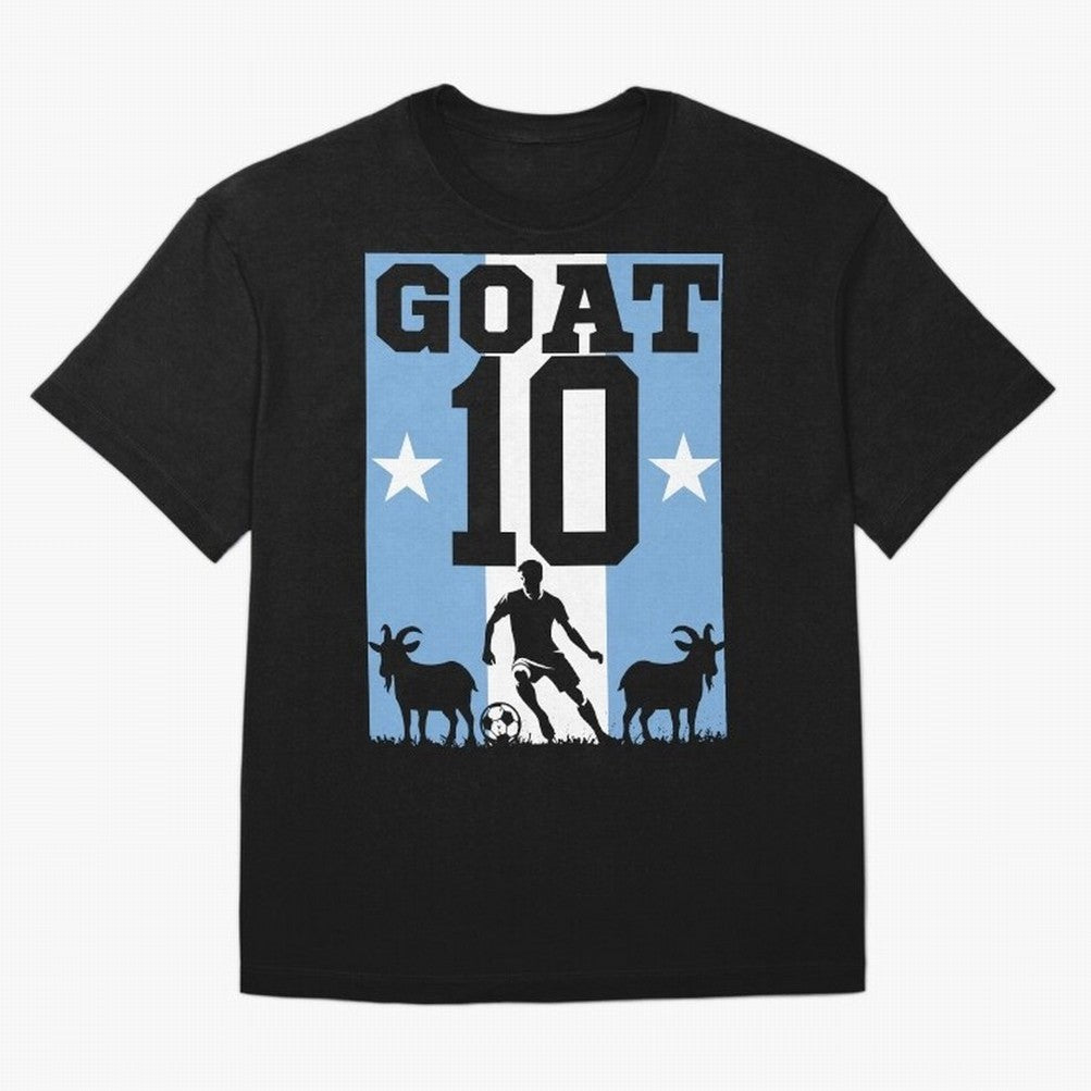 The Goat 10 Argentina World Cup 2026 Classic T-Shirt Bring Match Day Fire to the FIFA World Cup 2026 USA Canada Mexico Journey through Haaland and Mbappe Highlights, Germany Pride, Football History, Final Match Energy, Crowd Noise and Once in a