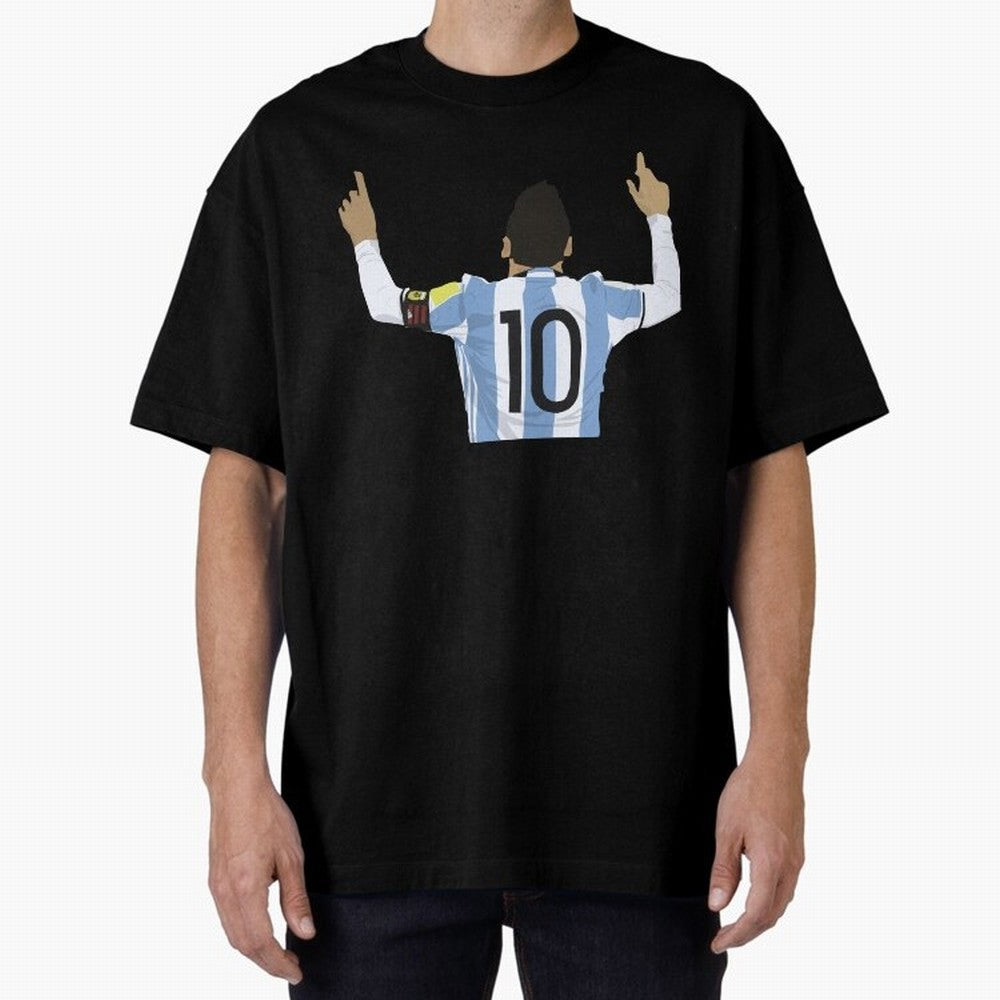 Leo- M10 Essential T-Shirt Bring World Football Passion into the FIFA World Cup 2026 Group Stage Journey through Haaland and Mbappe Highlights, Argentina, France and Brazil Pride, Classic Soccer Heritage, Championship Pressure, Fan Loyalty and