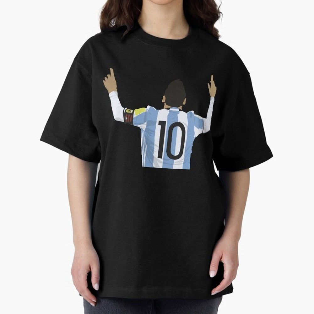 Leo- M10 Essential T-Shirt Bring World Football Passion into the FIFA World Cup 2026 Group Stage Journey through Haaland and Mbappe Highlights, Argentina, France and Brazil Pride, Classic Soccer Heritage, Championship Pressure, Fan Loyalty and