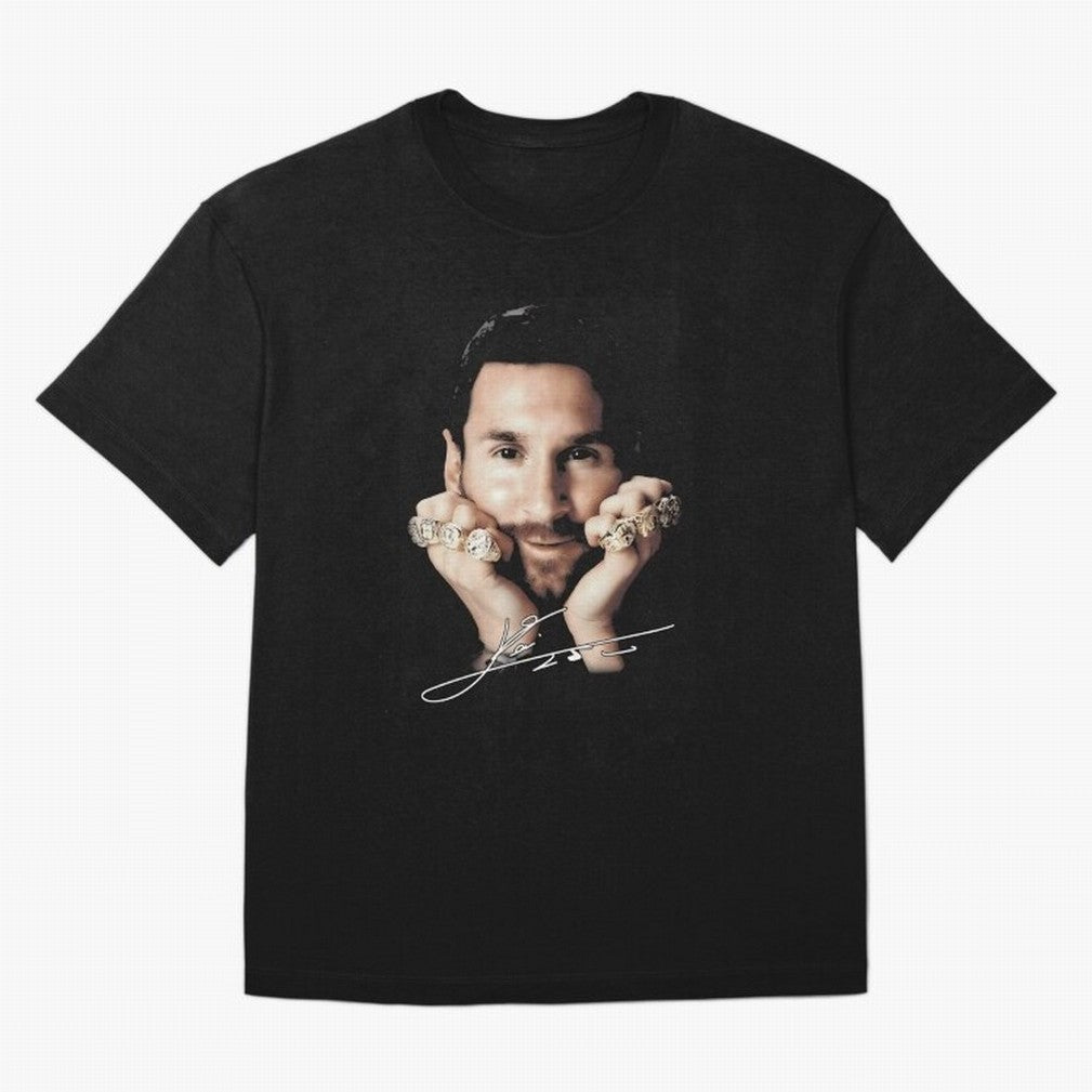 Lionel Messi Big Face Essential T-Shirt Make Memories around the FIFA World Cup 2026 Group Stage Journey through Messi, Neymar and Mbappe Highlights, Brazil Pride, Fan Favorite Moments, National Team Passion, Big Match Drama and Soccer History;