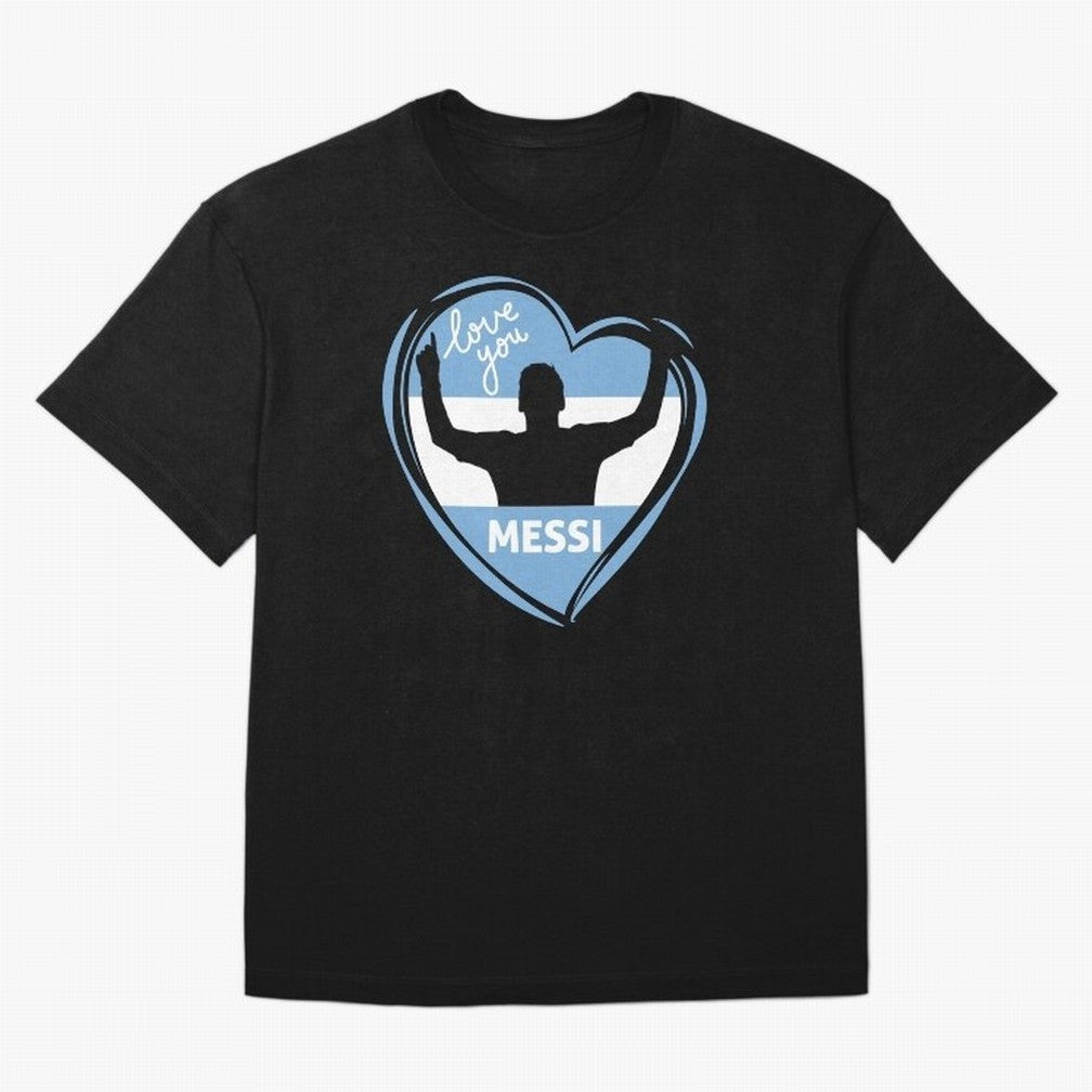 Love Lionel Messi Classic T-Shirt Stand with FIFA World Cup 2026 USA Canada Mexico Spirit, Highlighting Argentina, Neymar, Vintage Soccer Flavor, Modern Football Stars, National Flags and Final Night Emotion; Perfect for People Who Love Argentina,