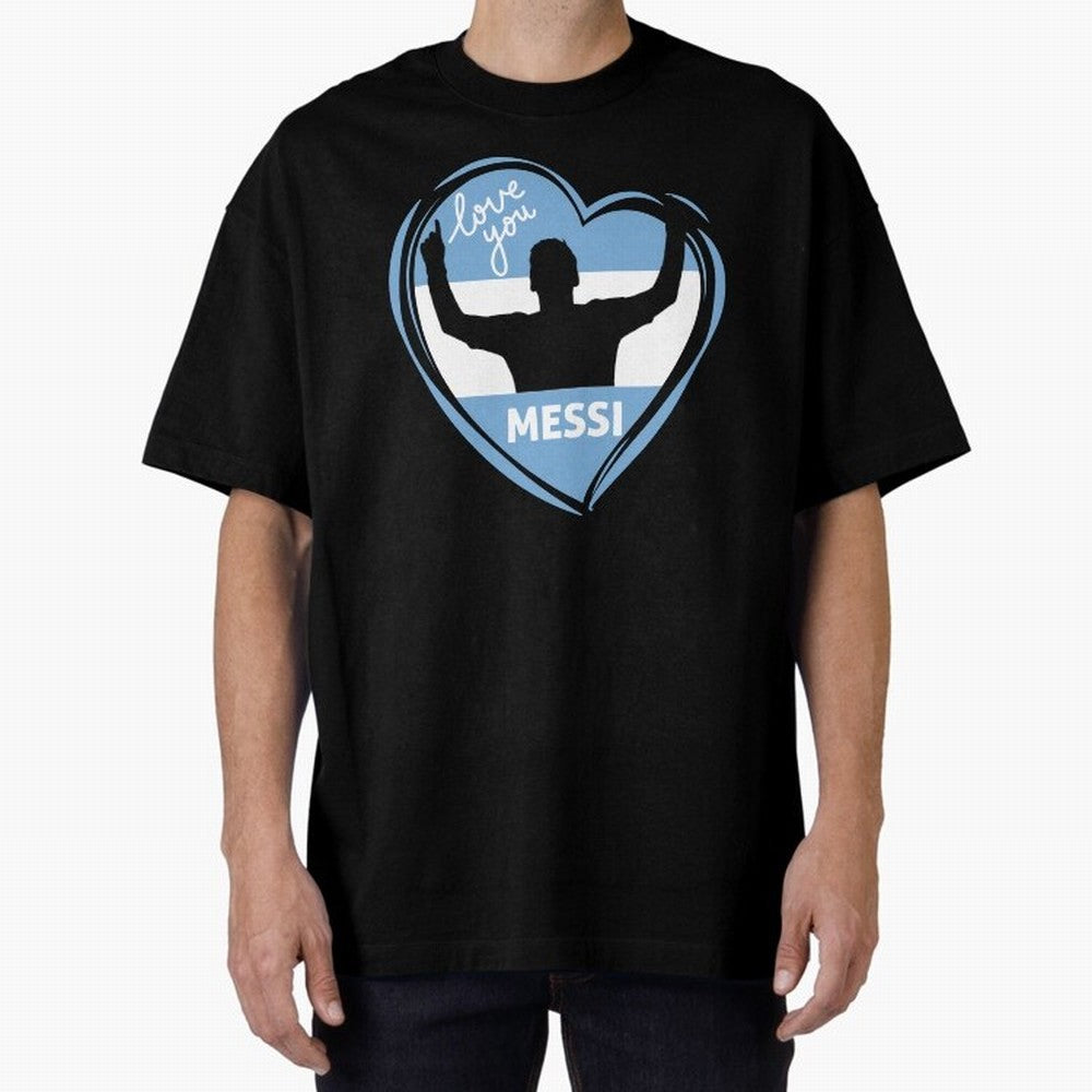 Love Lionel Messi Classic T-Shirt Stand with FIFA World Cup 2026 USA Canada Mexico Spirit, Highlighting Argentina, Neymar, Vintage Soccer Flavor, Modern Football Stars, National Flags and Final Night Emotion; Perfect for People Who Love Argentina,