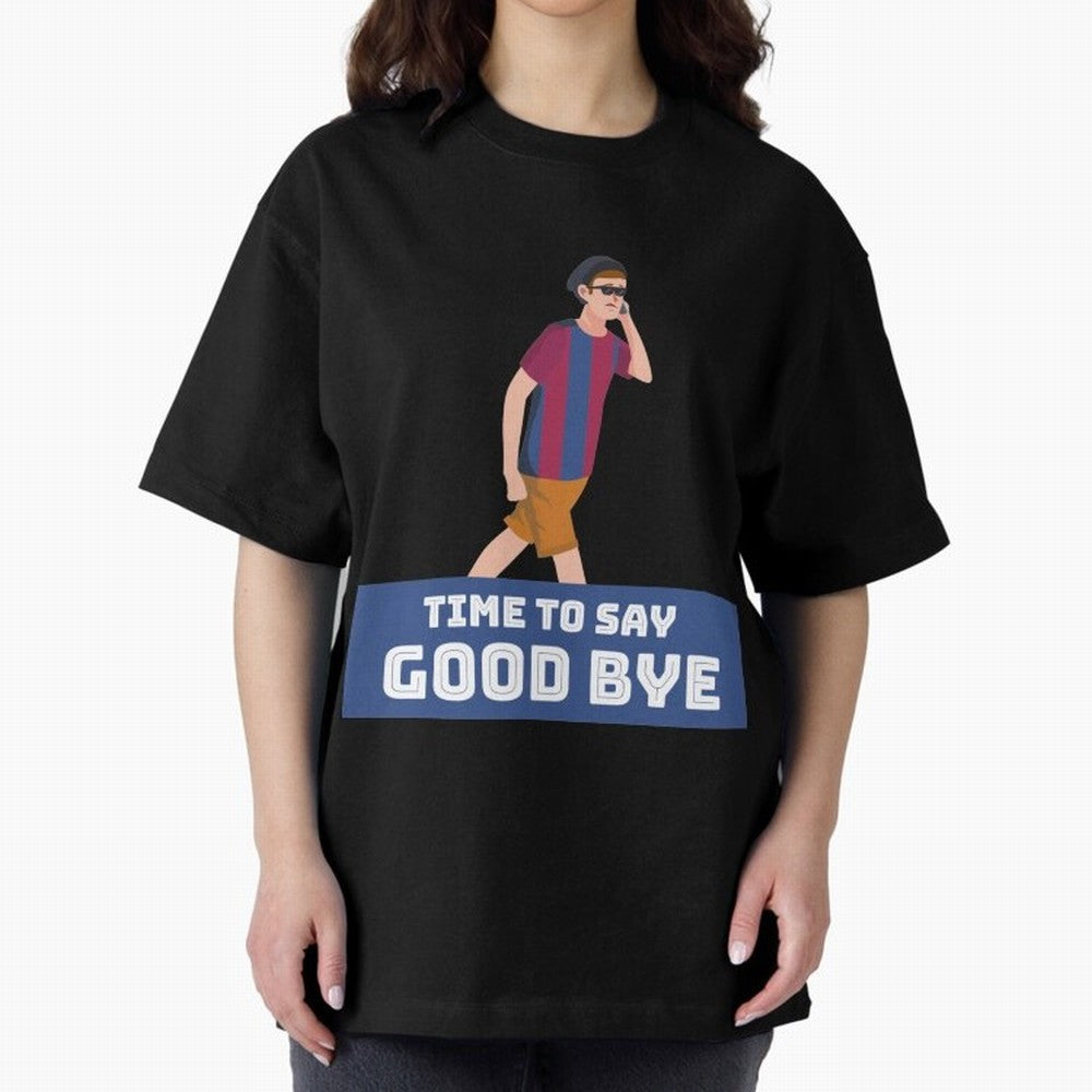 Good by Leo Messi,Leo messi leave Barcalena| Perfect Gift For you and friends Classic T-Shirt Represent Football Lovers during FIFA World Cup 2026 Group Stage Highlighting CR7 and Messi, England Energy, Sports Nostalgia, International Competition,
