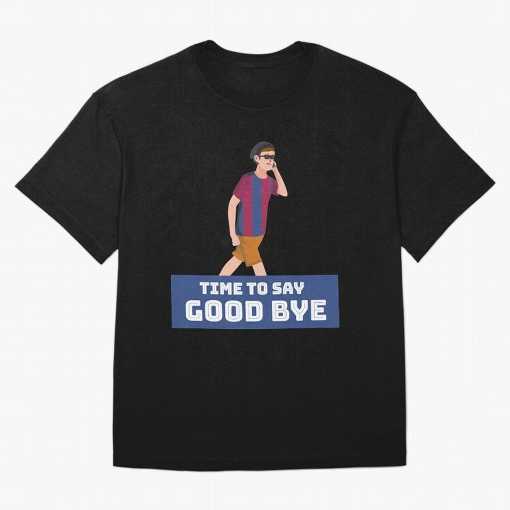Good by Leo Messi,Leo messi leave Barcalena| Perfect Gift For you and friends Classic T-Shirt Represent Football Lovers during FIFA World Cup 2026 Group Stage Highlighting CR7 and Messi, England Energy, Sports Nostalgia, International Competition,