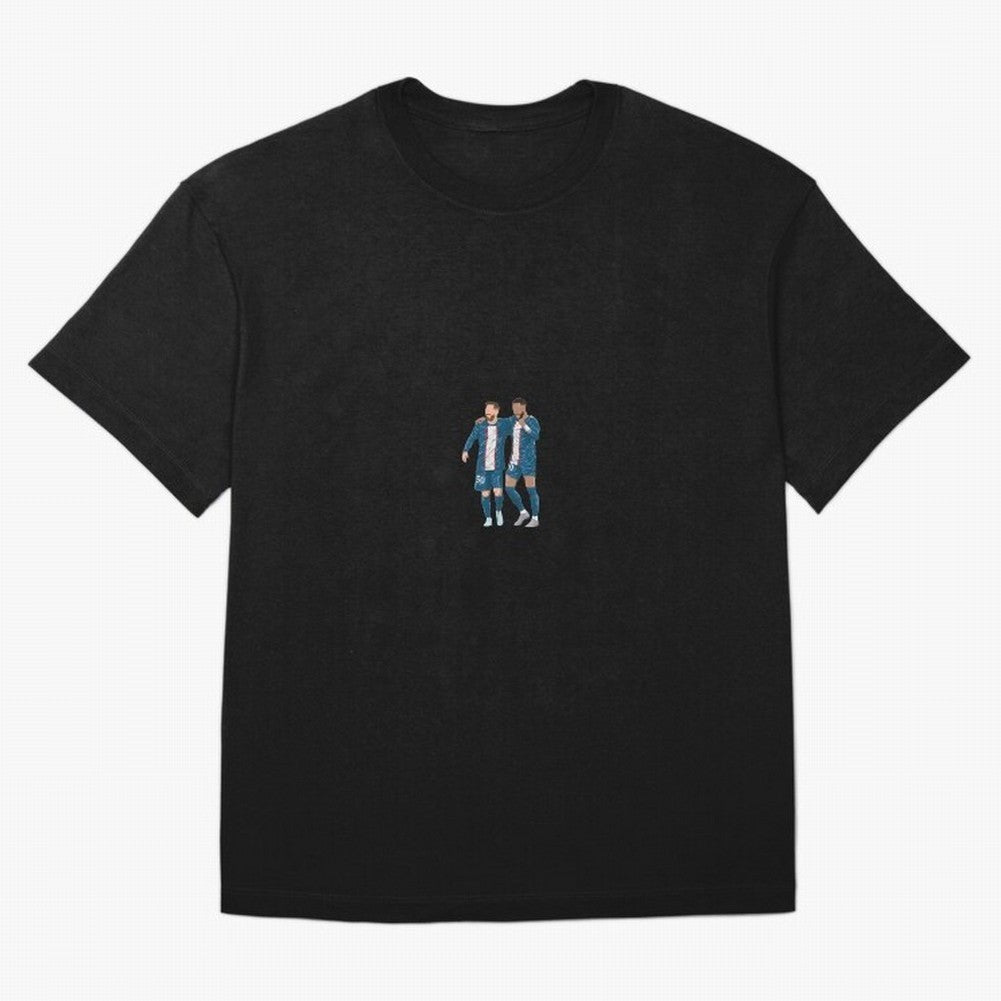 Lionel Messi and Neymar JR Minimalist Classic T-Shirt Bring a Vintage Feel to the FIFA World Cup 2026 Group Stage Journey through Messi, CR7 and Mbappe Highlights, Argentina, France and Brazil Pride, Supporter Pride, Iconic Celebrations, Legendary
