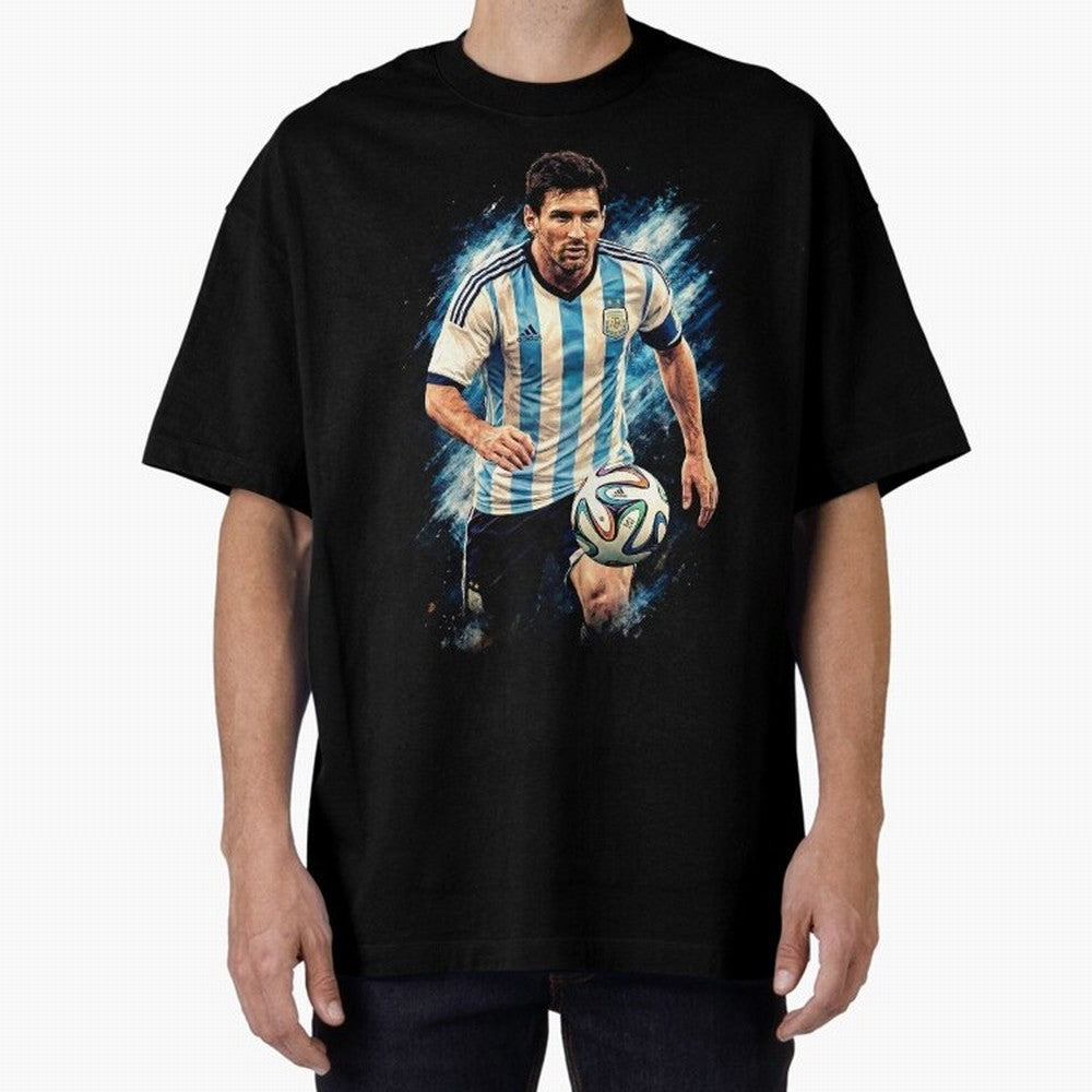 Messi Football Legend Pride Classic T-Shirt Share Global Football Passion for FIFA World Cup 2026 USA Canada Mexico, Driven by Messi, Neymar and Mbappe, Spain and Netherlands, Soccer Culture, Superstar Moments, National Team Dreams and Competitive