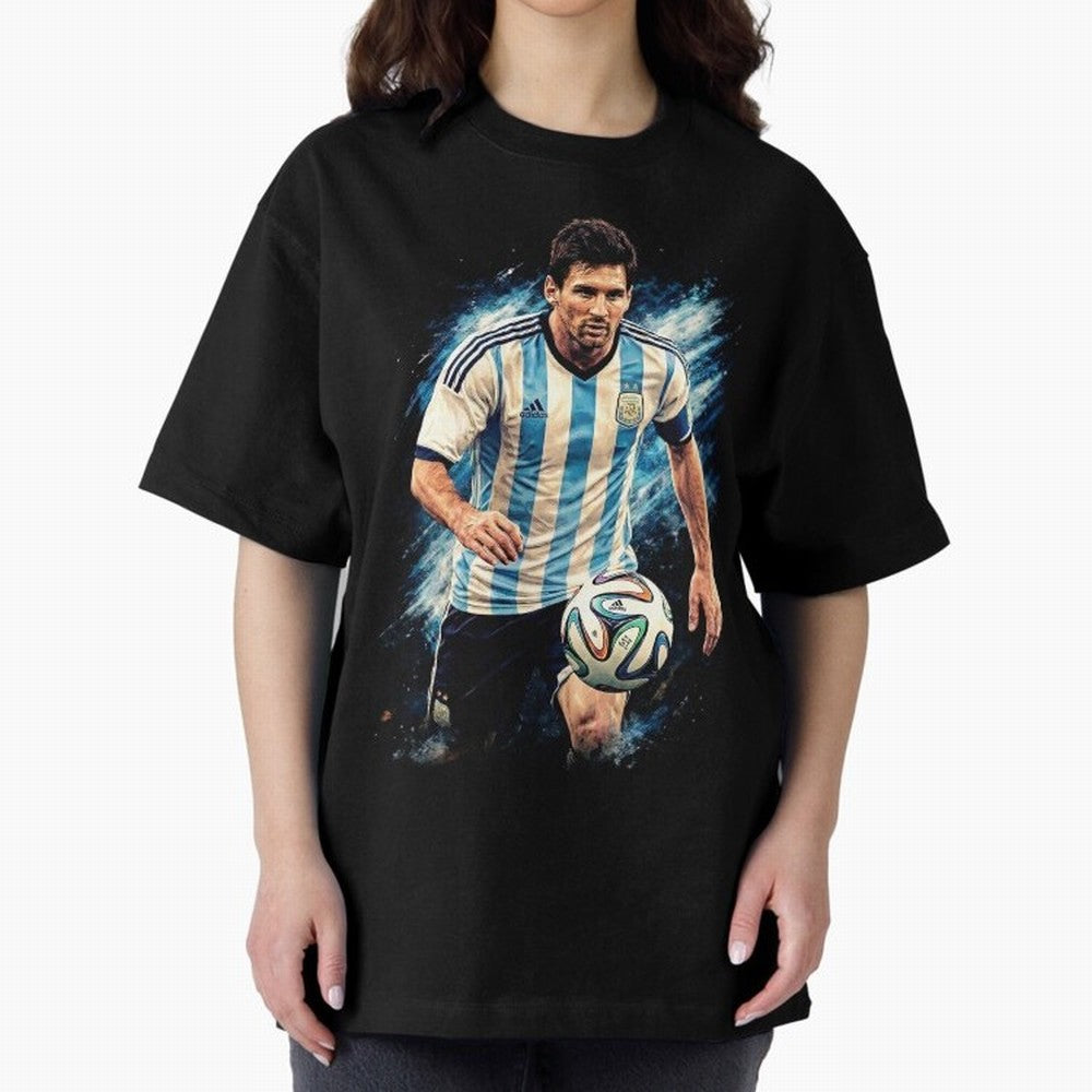Messi Football Legend Pride Classic T-Shirt Share Global Football Passion for FIFA World Cup 2026 USA Canada Mexico, Driven by Messi, Neymar and Mbappe, Spain and Netherlands, Soccer Culture, Superstar Moments, National Team Dreams and Competitive