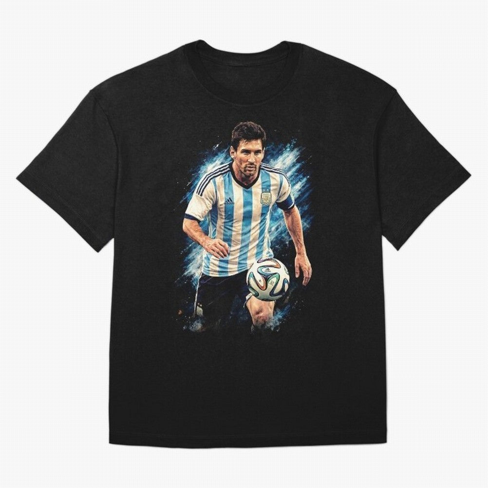 Messi Football Legend Pride Classic T-Shirt Share Global Football Passion for FIFA World Cup 2026 USA Canada Mexico, Driven by Messi, Neymar and Mbappe, Spain and Netherlands, Soccer Culture, Superstar Moments, National Team Dreams and Competitive