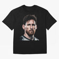 Lionel Messi Oversized T-Shirt Celebrate Football Heritage in Global Football Passion for FIFA World Cup 2026 Group Stage, Inspired by Cristiano Ronaldo, Haaland and CR7, Argentina and Brazil, Tournament Hype, Historic Matchups, Family Viewing