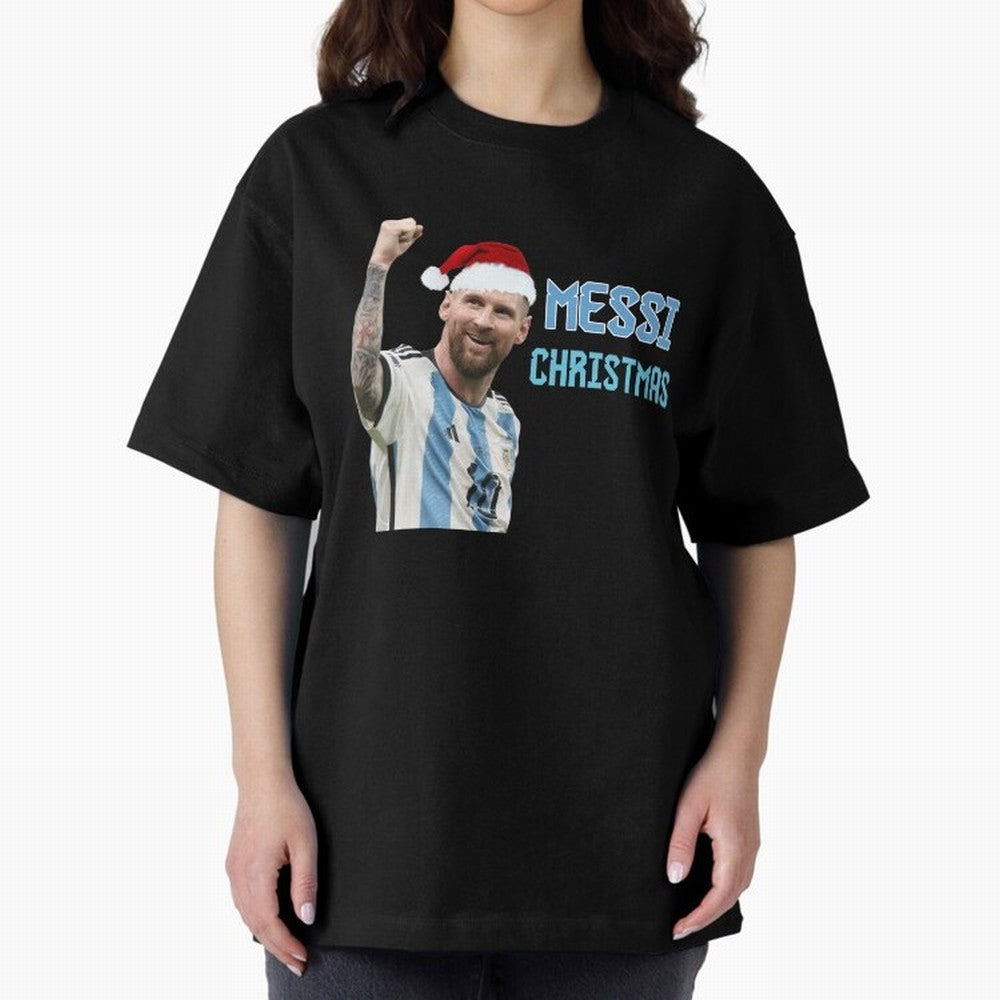 Messi Christmas - Lionel Messi Christmas Design Classic T-Shirt Honor the Football Icons of FIFA World Cup 2026 Group Stage for Fans of Messi, Neymar and Mbappe and Germany, Bringing Fan Favorite Moments, National Team Passion, Big Match Drama and