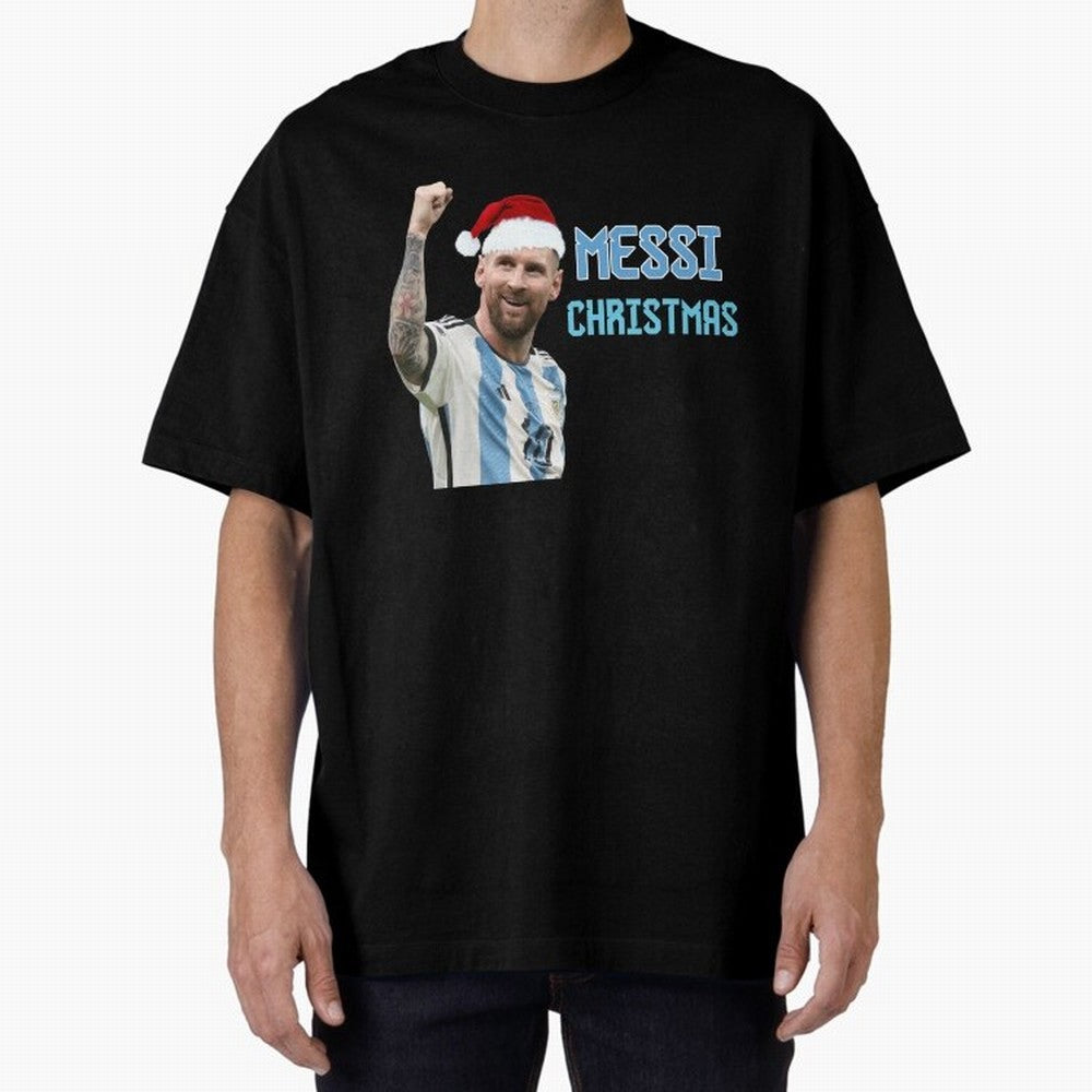 Messi Christmas - Lionel Messi Christmas Design Classic T-Shirt Honor the Football Icons of FIFA World Cup 2026 Group Stage for Fans of Messi, Neymar and Mbappe and Germany, Bringing Fan Favorite Moments, National Team Passion, Big Match Drama and