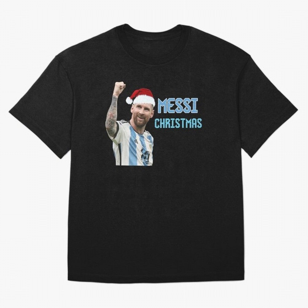 Messi Christmas - Lionel Messi Christmas Design Classic T-Shirt Honor the Football Icons of FIFA World Cup 2026 Group Stage for Fans of Messi, Neymar and Mbappe and Germany, Bringing Fan Favorite Moments, National Team Passion, Big Match Drama and