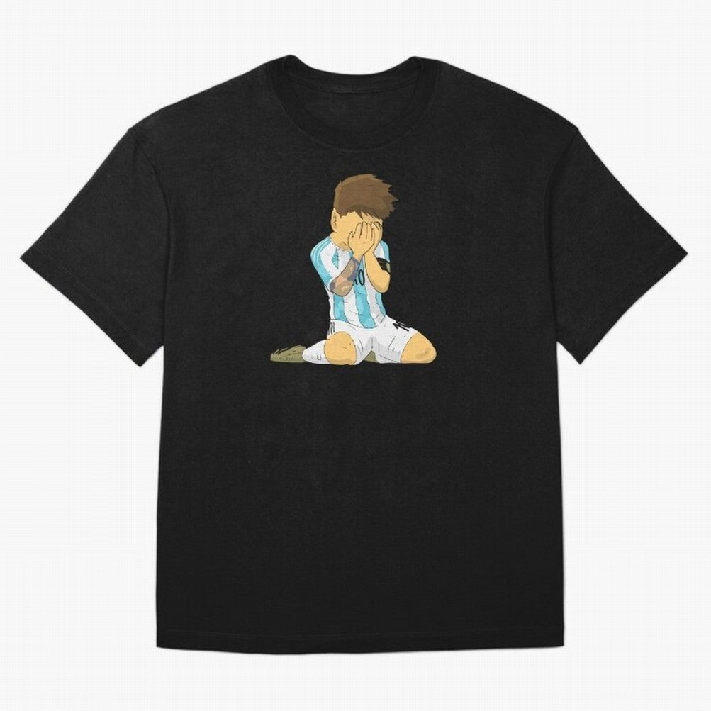 Messi Copa America Moment Oversized T-Shirt Fuel Your Fan Pride for Global Football Passion for FIFA World Cup 2026 Group Stage, Featuring Haaland, Portugal, Champion Mindset, Group Stage Buzz, Knockout Tension and Passionate Fan Culture; Made for