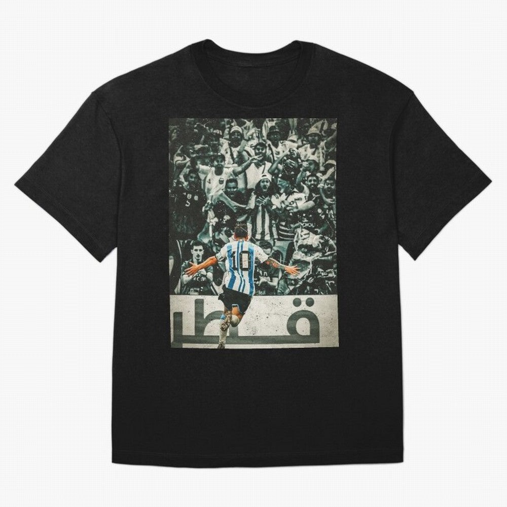 LIONEL MESSI NEW GOAL CELEBRATION SEASON 2023 2024 Classic T-Shirt Feel the Roar of FIFA World Cup 2026 with Messi, Neymar and Mbappe, Argentina, France and Brazil Energy, Championship Spirit, Famous Goals, Roaring Crowds and International Football