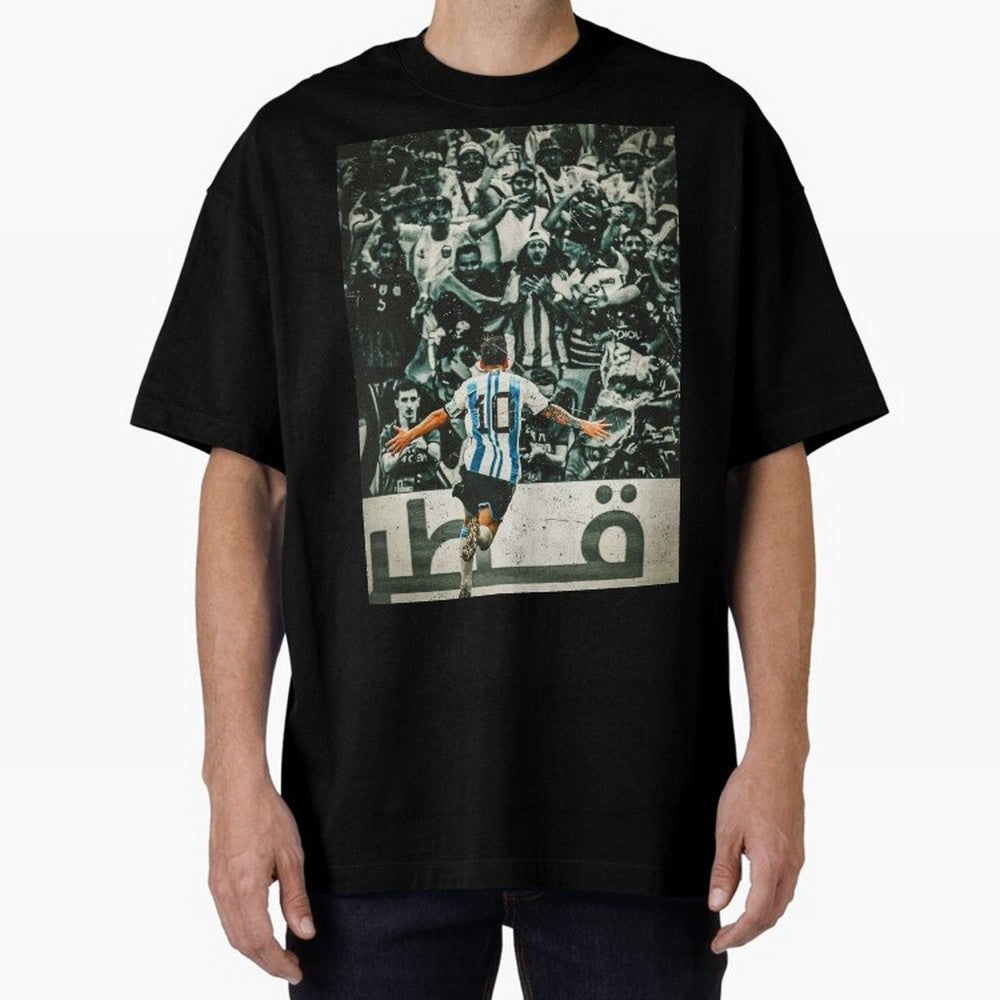 LIONEL MESSI NEW GOAL CELEBRATION SEASON 2023 2024 Classic T-Shirt Feel the Roar of FIFA World Cup 2026 with Messi, Neymar and Mbappe, Argentina, France and Brazil Energy, Championship Spirit, Famous Goals, Roaring Crowds and International Football
