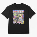 Lionel Messi Graphic Design Classic T-Shirt Make Your Look Match FIFA World Cup 2026 Spirit, with England, France and Netherlands, Mbappe, Vintage Soccer Flavor, Modern Football Stars, National Flags and Final Night Emotion; Made for Collectors Who
