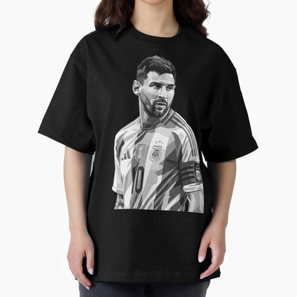 Messi grayscale Classic T-Shirt Make Every Match About Match Day Hype around FIFA World Cup 2026, Messi, CR7 and Mbappe, England, Stadium Memories, Football Loyalty, International Chants and Championship Tradition; Made for Die Hard Supporters,