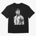 Messi grayscale Classic T-Shirt Make Every Match About Match Day Hype around FIFA World Cup 2026, Messi, CR7 and Mbappe, England, Stadium Memories, Football Loyalty, International Chants and Championship Tradition; Made for Die Hard Supporters,