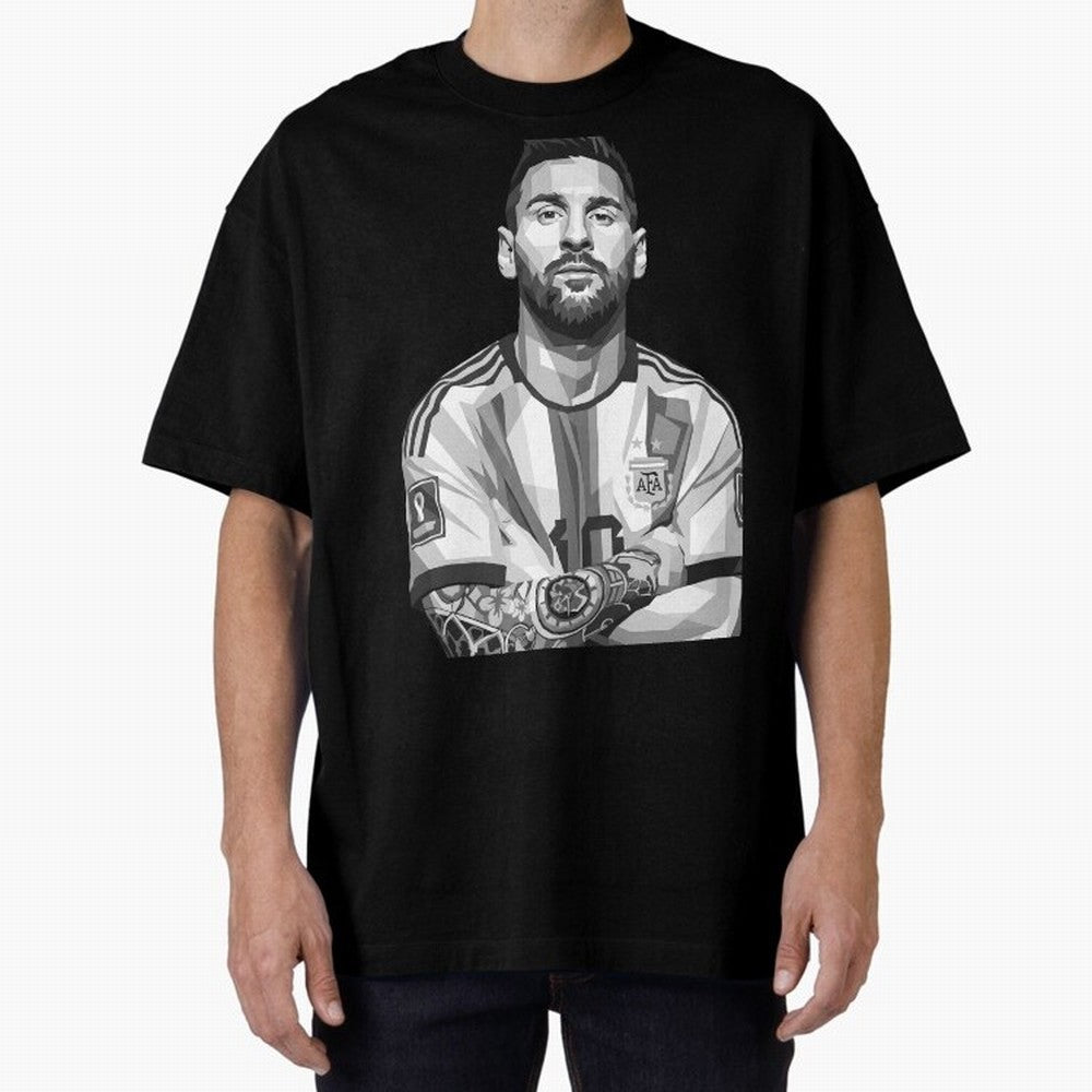 Messi grayscale Classic T-Shirt Relive the Noise and Pride of the FIFA World Cup 2026 USA Canada Mexico Journey through Neymar, Haaland and Cristiano Ronaldo Highlights, England Pride, Stadium Memories, Football Loyalty, International Chants and