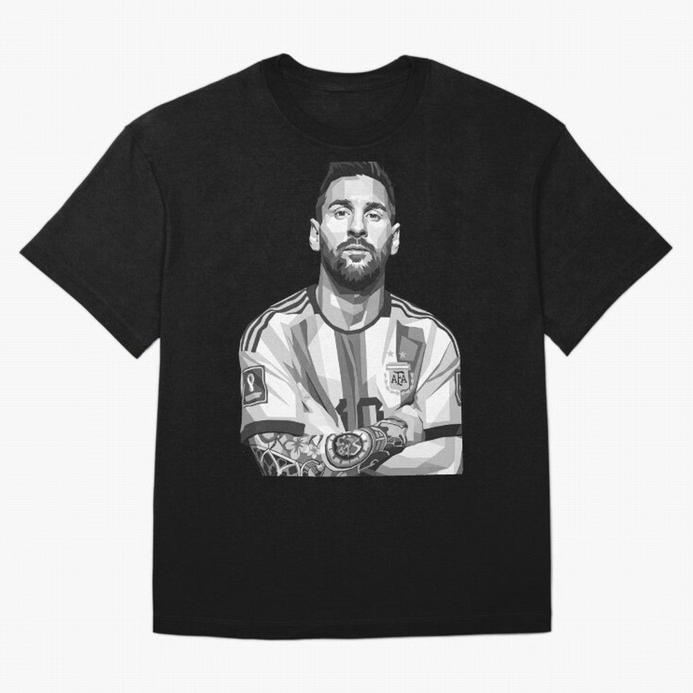 Messi grayscale Classic T-Shirt Relive the Noise and Pride of the FIFA World Cup 2026 USA Canada Mexico Journey through Neymar, Haaland and Cristiano Ronaldo Highlights, England Pride, Stadium Memories, Football Loyalty, International Chants and