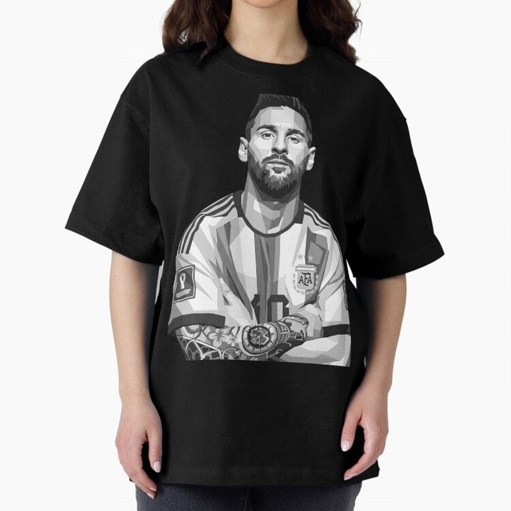Messi grayscale Classic T-Shirt Relive the Noise and Pride of the FIFA World Cup 2026 USA Canada Mexico Journey through Neymar, Haaland and Cristiano Ronaldo Highlights, England Pride, Stadium Memories, Football Loyalty, International Chants and