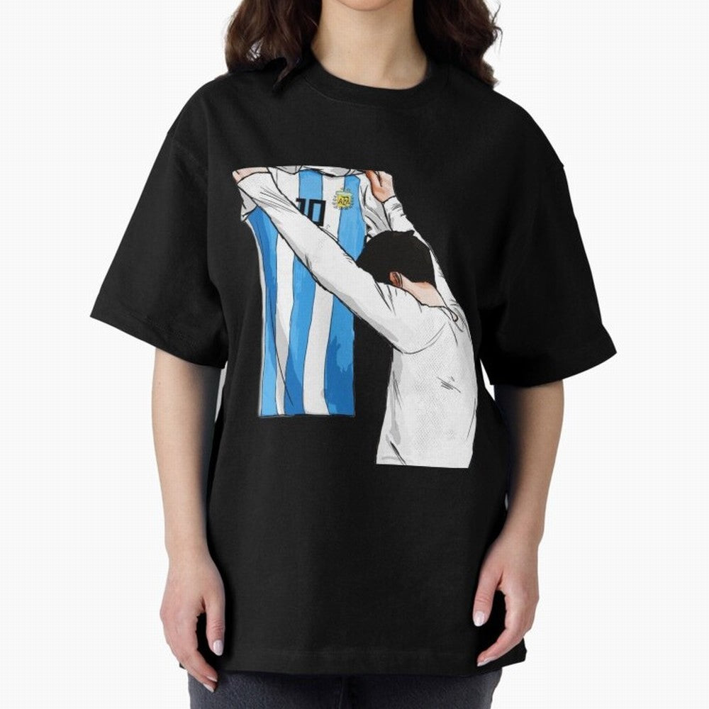 Lionel Messi holding his shirt, Argentina copa america| Perfect Gift For you and friends Classic T-Shirt Unlock the FIFA World Cup 2026 USA Canada Mexico Journey through Neymar Highlights, Portugal, Spain and Germany Pride, Football History, Final
