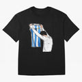 Art Messi Illustration Classic T-Shirt Show Passion for the Stars of FIFA World Cup 2026 Featuring Cristiano Ronaldo, Netherlands Energy, Game Day Rituals, Football Legends, Country Pride and the Road to the Final; Ideal for Football Dads, Football