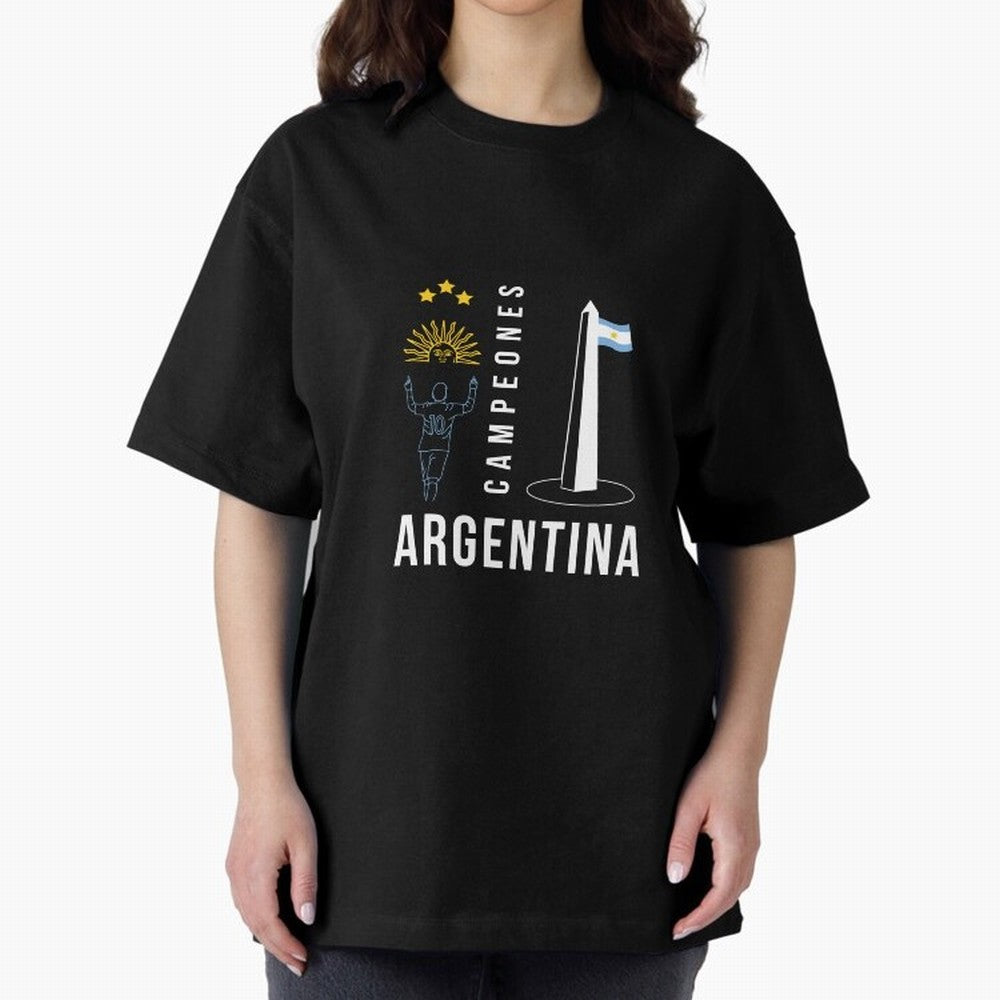 Argentina Campeon Essential T-Shirt Bring Supporter Culture to FIFA World Cup 2026 USA Canada Mexico for Fans of Neymar, Haaland and Cristiano Ronaldo and Argentina and Brazil, Bringing Retro Football Energy, Iconic Rivalries, Trophy Chase Drama