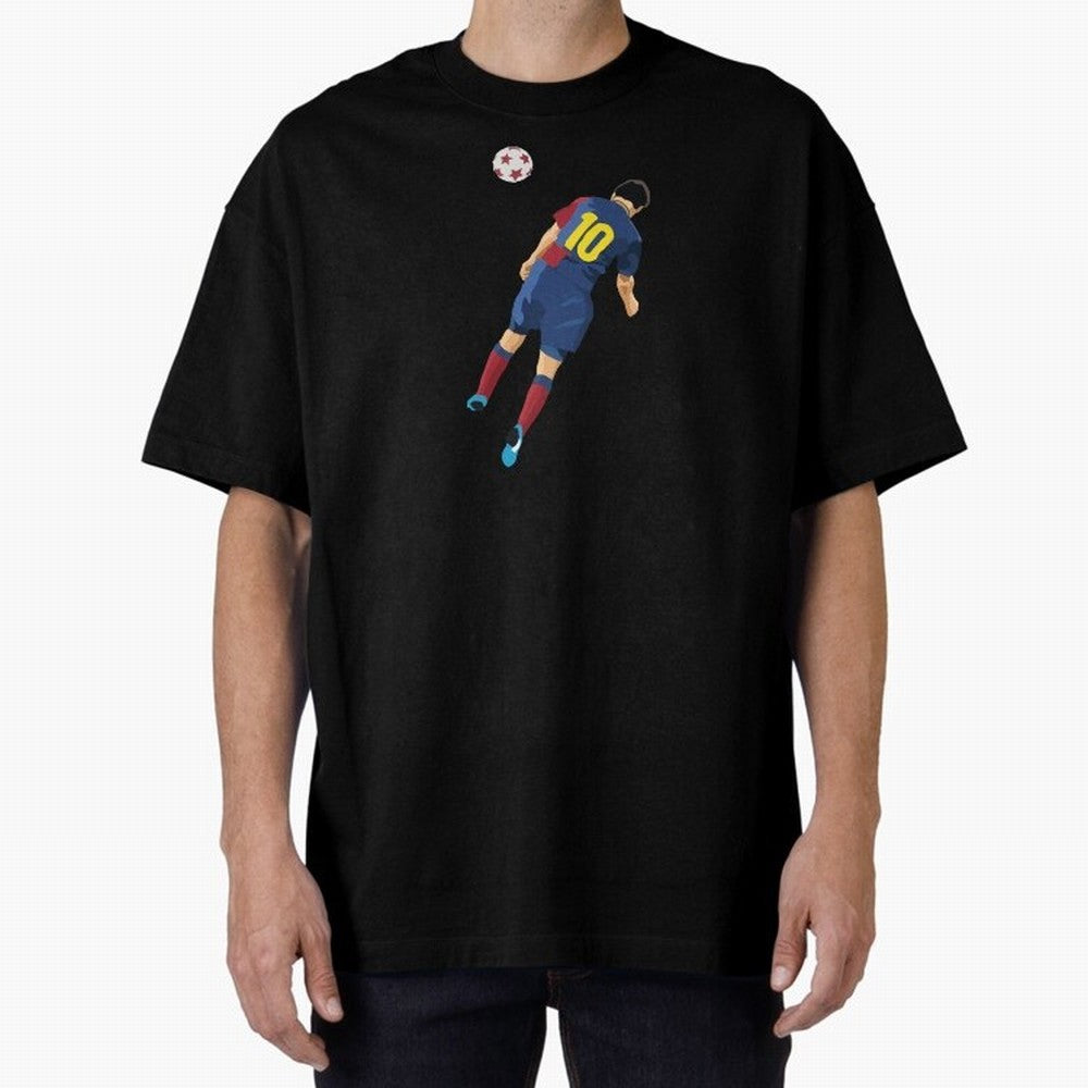 Messi vs Man Utd 2009 Classic T-Shirt Support Iconic Players in FIFA World Cup 2026 for Fans of Cristiano Ronaldo, Haaland and CR7 and Portugal, Bringing Championship Spirit, Famous Goals, Roaring Crowds and International Football Unity; Great for