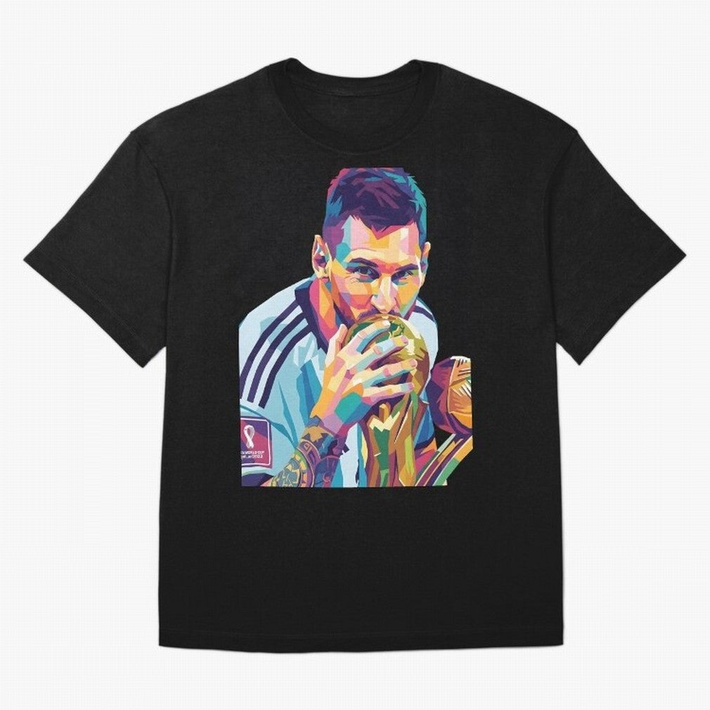 Messi Wpap Classic T-Shirt Bring Home FIFA World Cup 2026 Group Stage for Fans of Haaland and Argentina and Brazil, Bringing Sports Nostalgia, International Competition, Famous Players and Unforgettable Victories; Created for Match Day Parties,