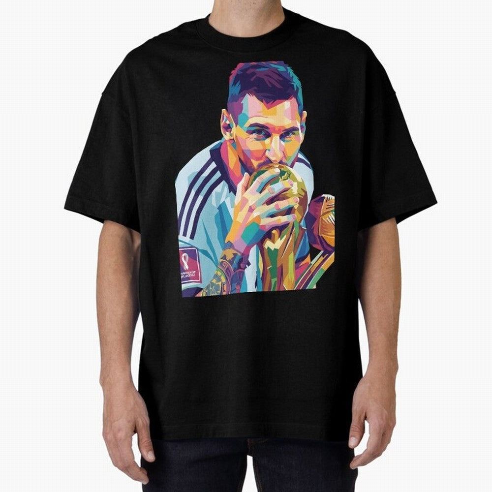 Messi Wpap Classic T-Shirt Bring Home FIFA World Cup 2026 Group Stage for Fans of Haaland and Argentina and Brazil, Bringing Sports Nostalgia, International Competition, Famous Players and Unforgettable Victories; Created for Match Day Parties,