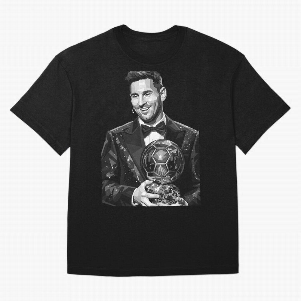 Messi grayscale Oversized T-Shirt Live the Energy of FIFA World Cup 2026 USA Canada Mexico Spirit, Filled with France, CR7, Stadium Memories, Football Loyalty, International Chants and Championship Tradition; Perfect for Fans, Collectors, Family
