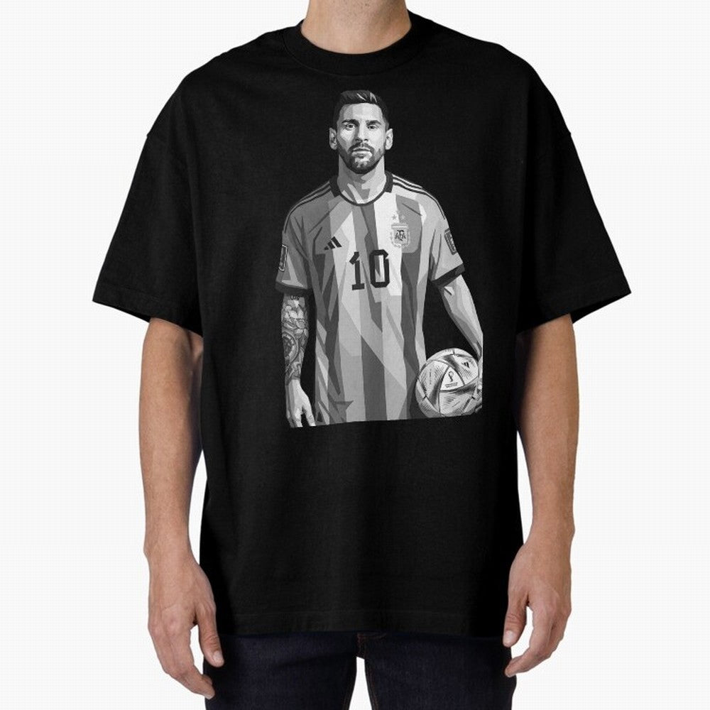 Messi grayscale Classic T-Shirt Make Every Kick Count in FIFA World Cup 2026 Spirit, Featuring England and Germany, Mbappe, Worldwide Fan Energy, Dramatic Goals, Stadium Lights and Championship Celebrations; Perfect for People Who Love Argentina,