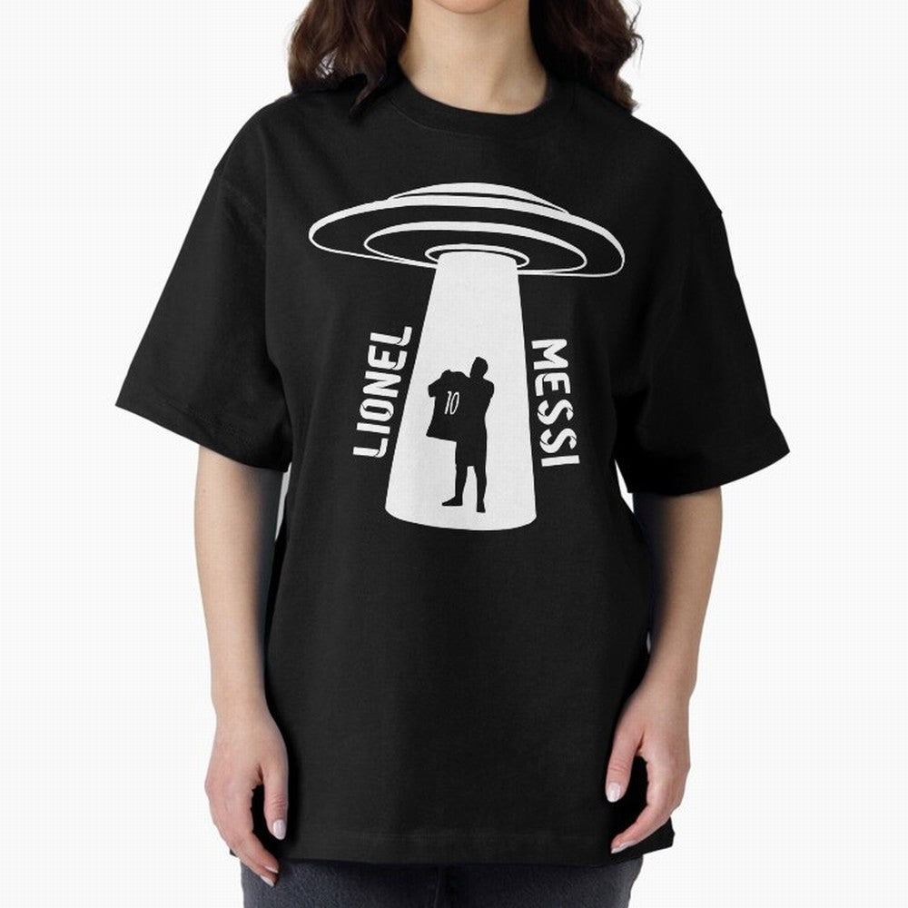 Messi - Alien Classic T-Shirt Represent FIFA World Cup 2026 Connected to Haaland and Mbappe, Spain Energy, Match Day Excitement, Supporter Culture, Golden Goals and Global Football Passion; Created for Match Day Parties, Soccer Gifts, Fan Photos,