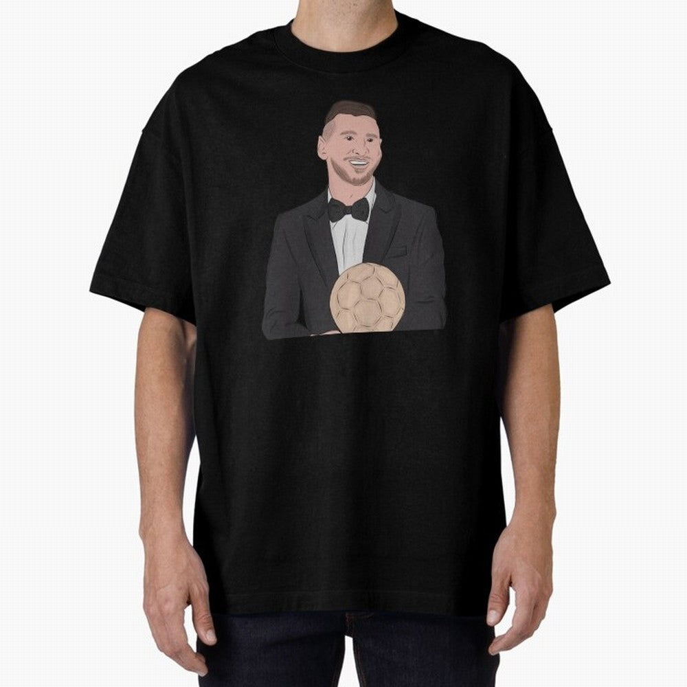 Lionel Messi 2023 Ballon d'Or Classic T-Shirt Remember FIFA World Cup 2026 USA Canada Mexico Filled with Mbappe and Neymar, Spain and Netherlands Energy, Match Day Excitement, Supporter Culture, Golden Goals and Global Football Passion; Perfect for