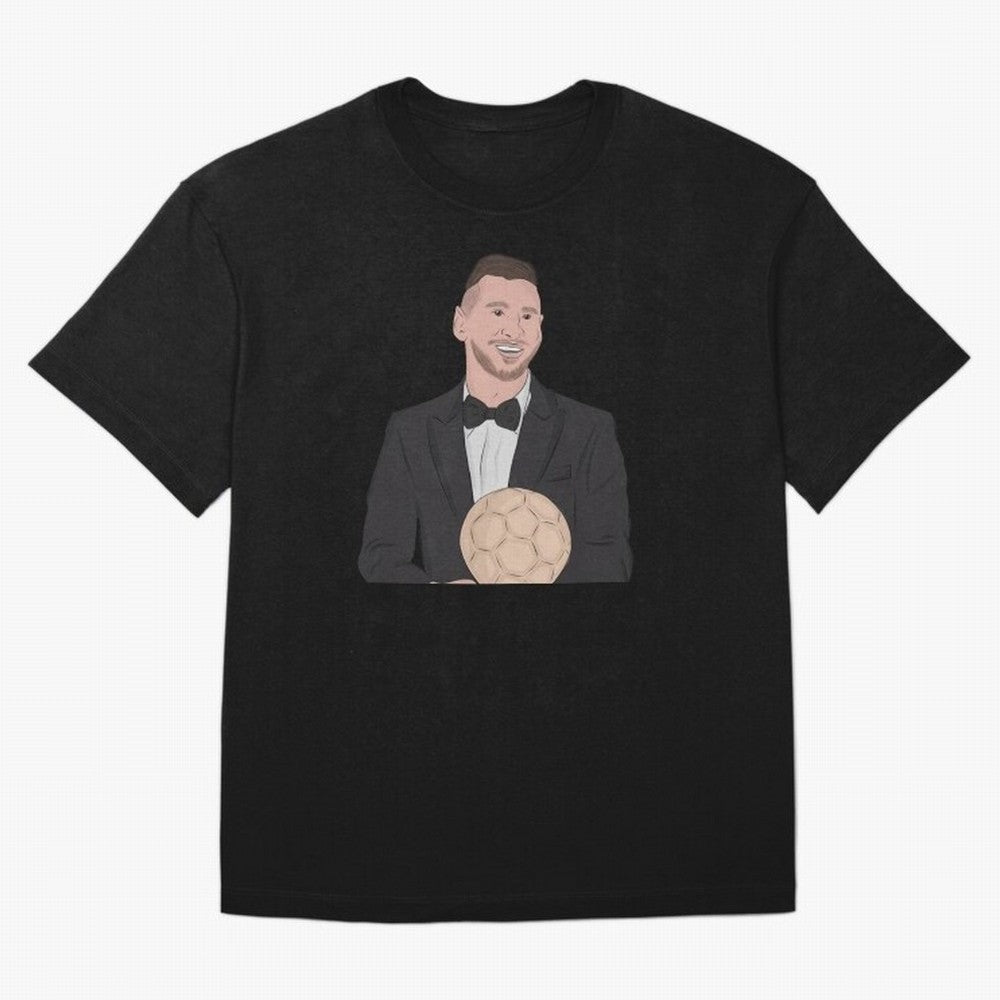 Lionel Messi 2023 Ballon d'Or Classic T-Shirt Remember FIFA World Cup 2026 USA Canada Mexico Filled with Mbappe and Neymar, Spain and Netherlands Energy, Match Day Excitement, Supporter Culture, Golden Goals and Global Football Passion; Perfect for