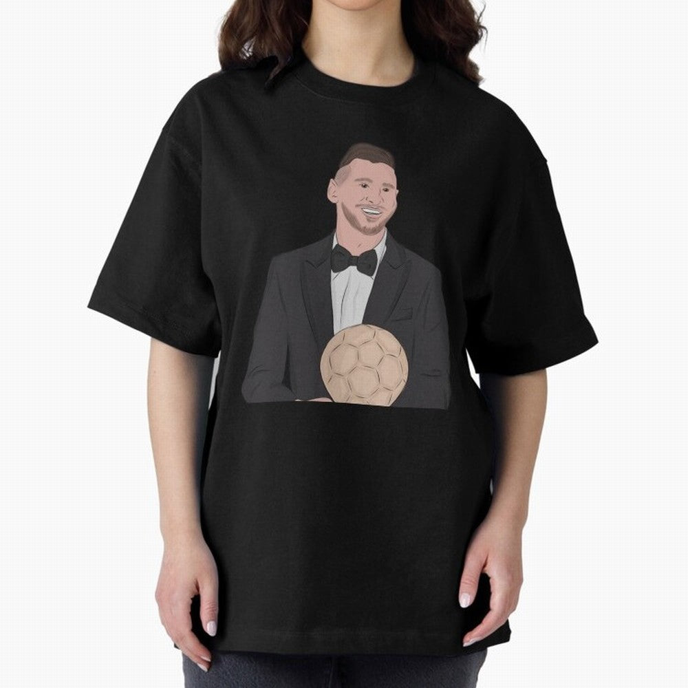 Lionel Messi 2023 Ballon d'Or Classic T-Shirt Remember FIFA World Cup 2026 USA Canada Mexico Filled with Mbappe and Neymar, Spain and Netherlands Energy, Match Day Excitement, Supporter Culture, Golden Goals and Global Football Passion; Perfect for