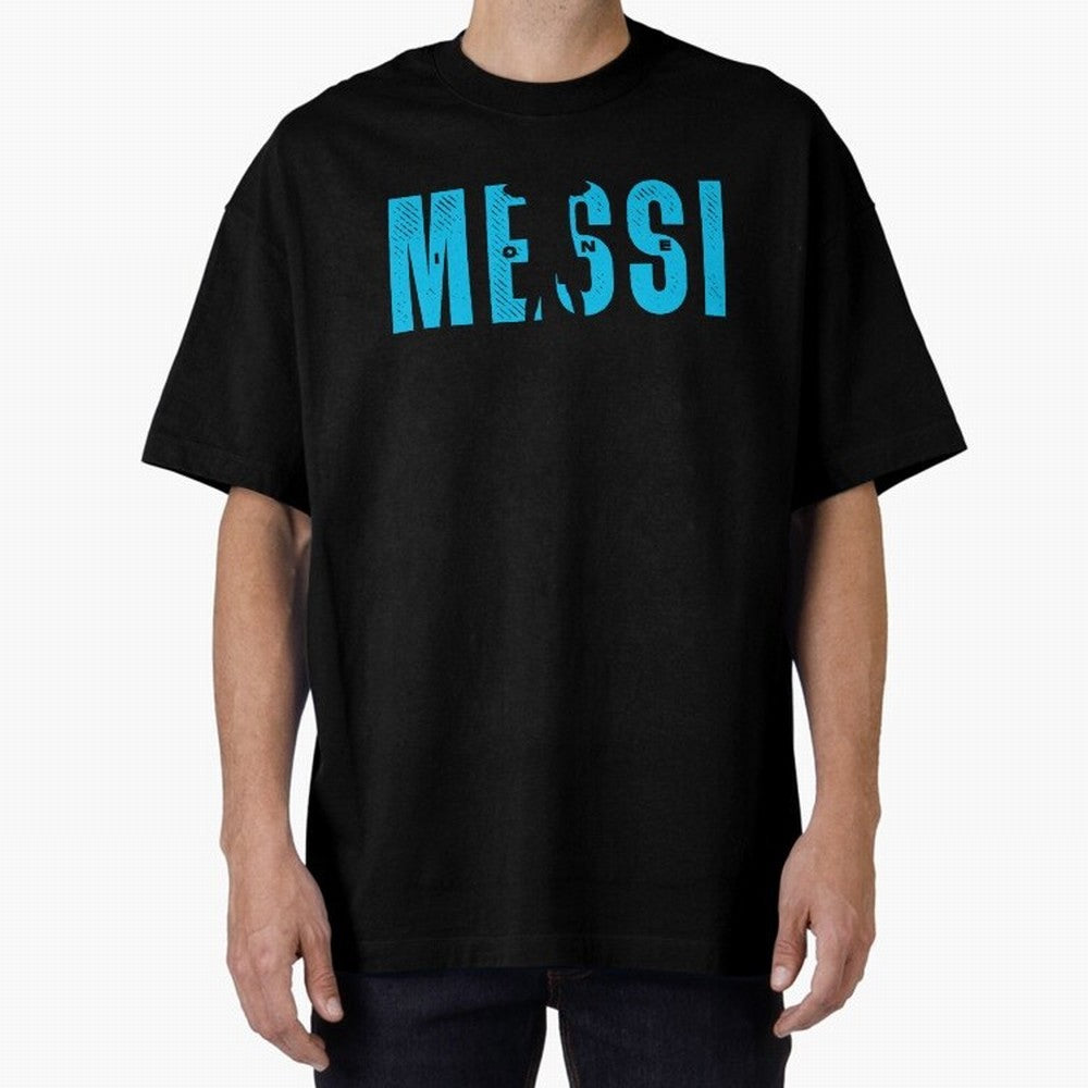 Lionel 10 The Goat Oversized T-Shirt Join the Global Buzz around FIFA World Cup 2026 with Messi and Cristiano Ronaldo, Spain Energy, Sports Nostalgia, International Competition, Famous Players and Unforgettable Victories; Built for Supporters
